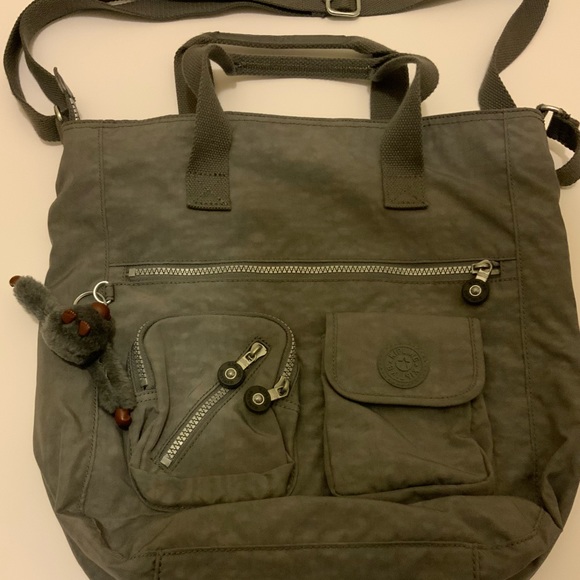 Kipling dark grey Johanna tote bag - Picture 3 of 12